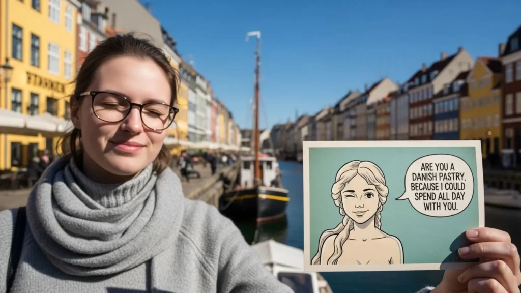 Cheesy Copenhagen Pick Up Lines