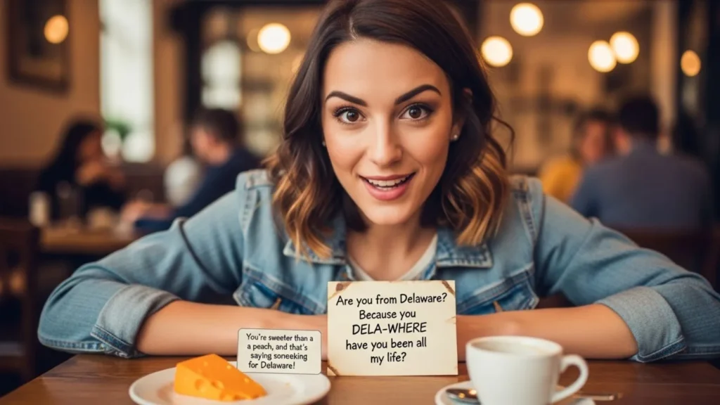 Cheesy Delawarean Pick Up Lines