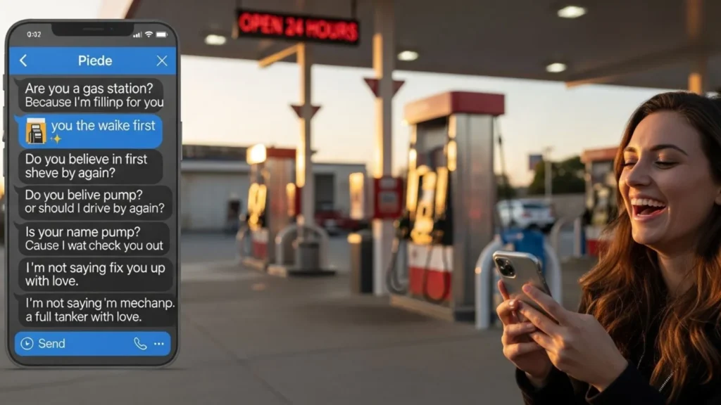 Cheesy Gas Pick Up Lines