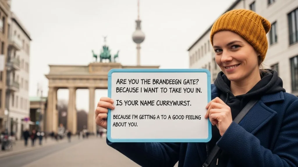 Clever Berlin Pick Up Lines