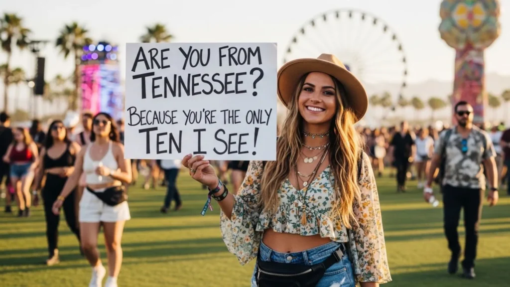 Consider Coachella Pick Up Lines