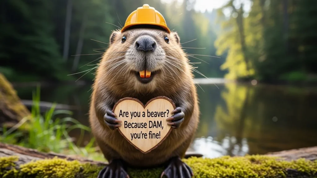 Cute Beaver Pick Up Lines