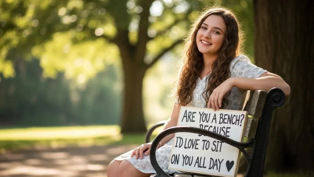 Cute Bench Pick Up Lines