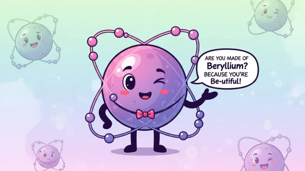 Cute Beryllium Pick Up Lines