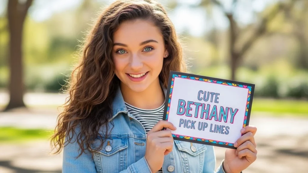 Cute Bethany Pick Up Lines
