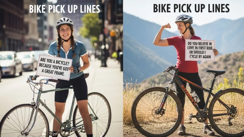 Cute Bike Pick Up Lines