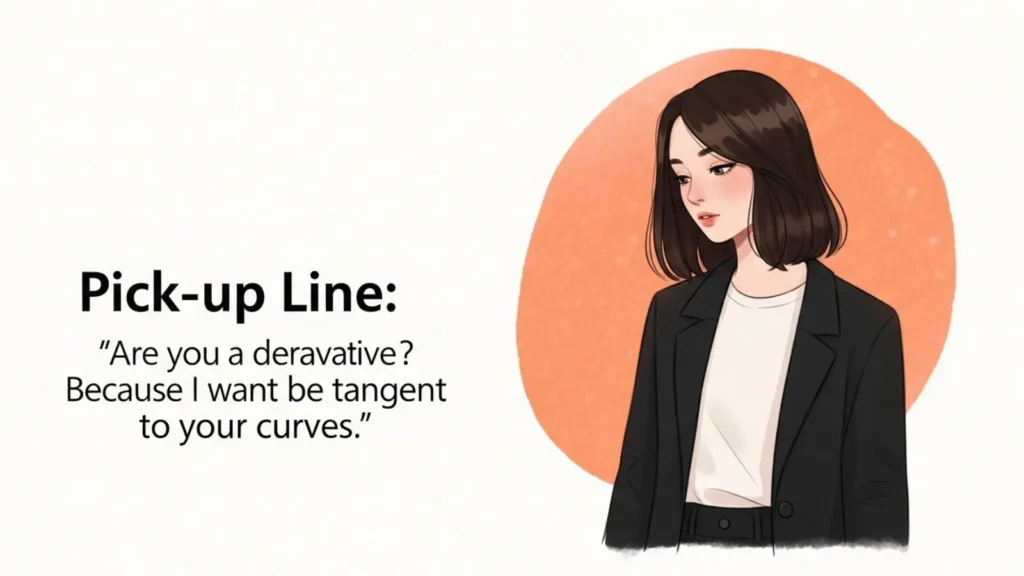 Cute / Charming Calculus Pick Up Lines Options