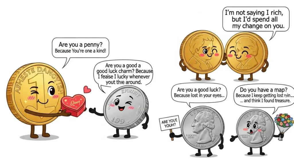 Cute Coin Pick Up Lines