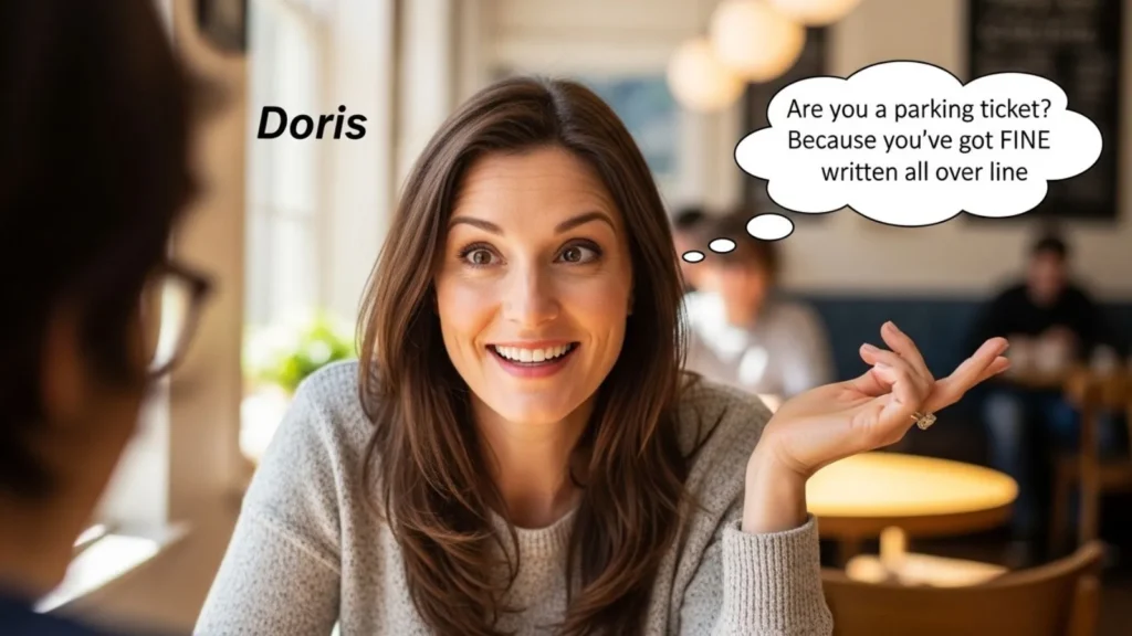 Cute Doris Witty Pick Up Lines