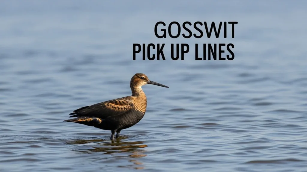 Cute Godwit Pick Up Lines