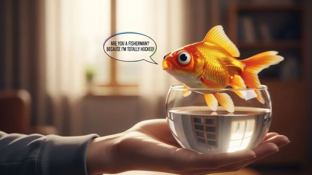 Cute Goldfish Pick Up Lines