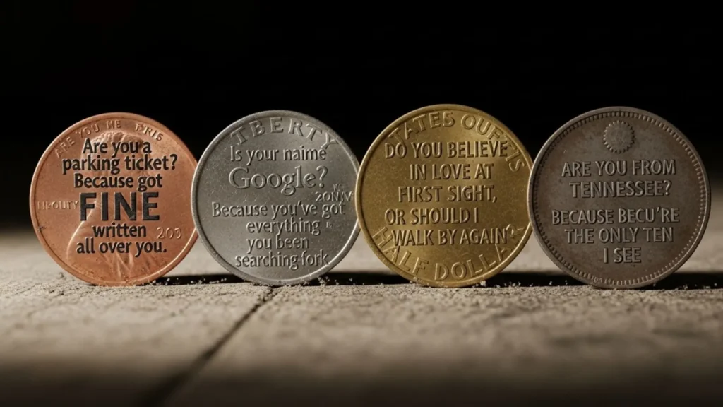 Dirty Coin Pick Up Lines