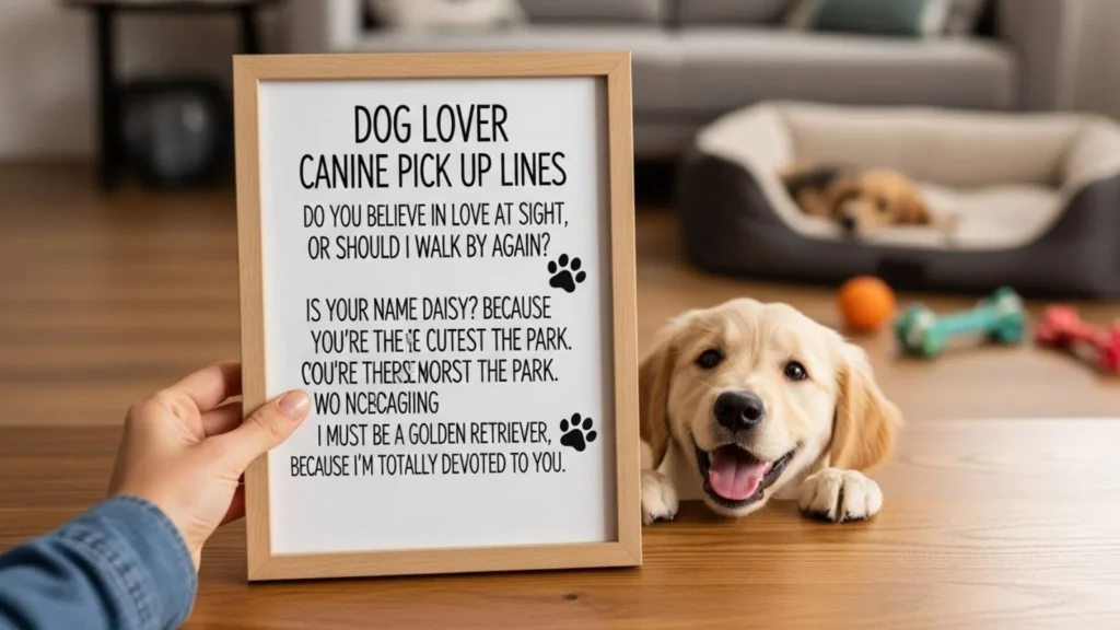 Dog Lover Canine Pick Up Lines