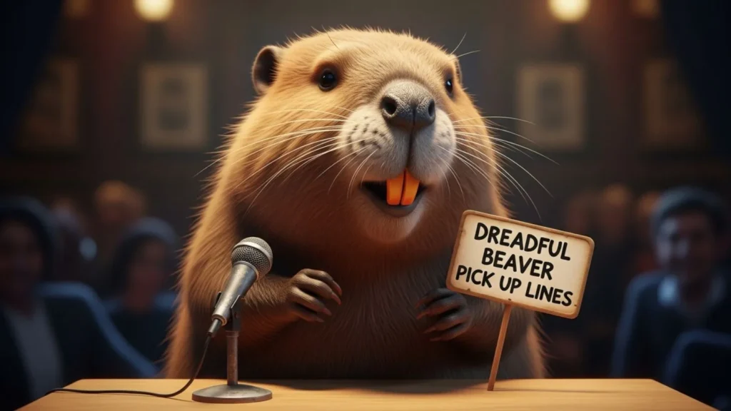 Dreadful Beaver Pick Up Lines