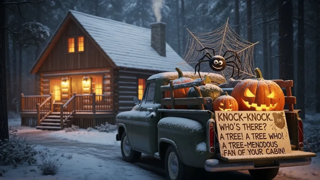 Dreadful Yet Playful Cabin Pick Up Lines