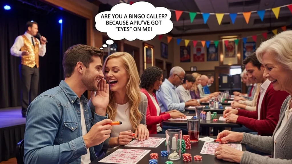Fearless Bingo Pick Up Lines