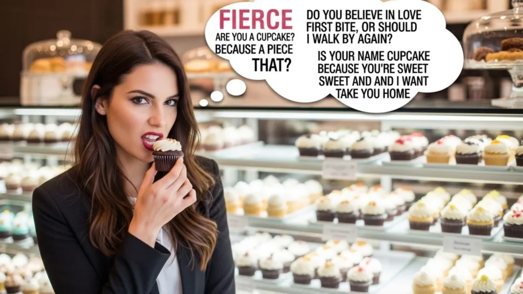 Fierce Cupcake Pick Up Lines