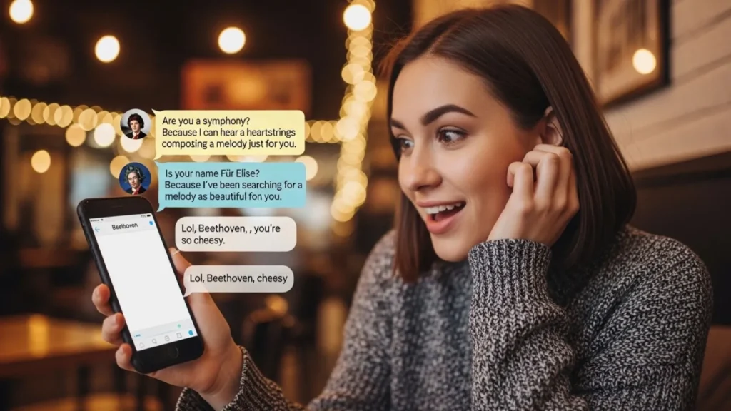 Flirty Beethoven Pickup Lines