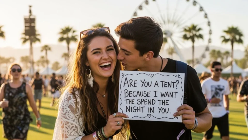 Flirty Coachella Pick Up Lines