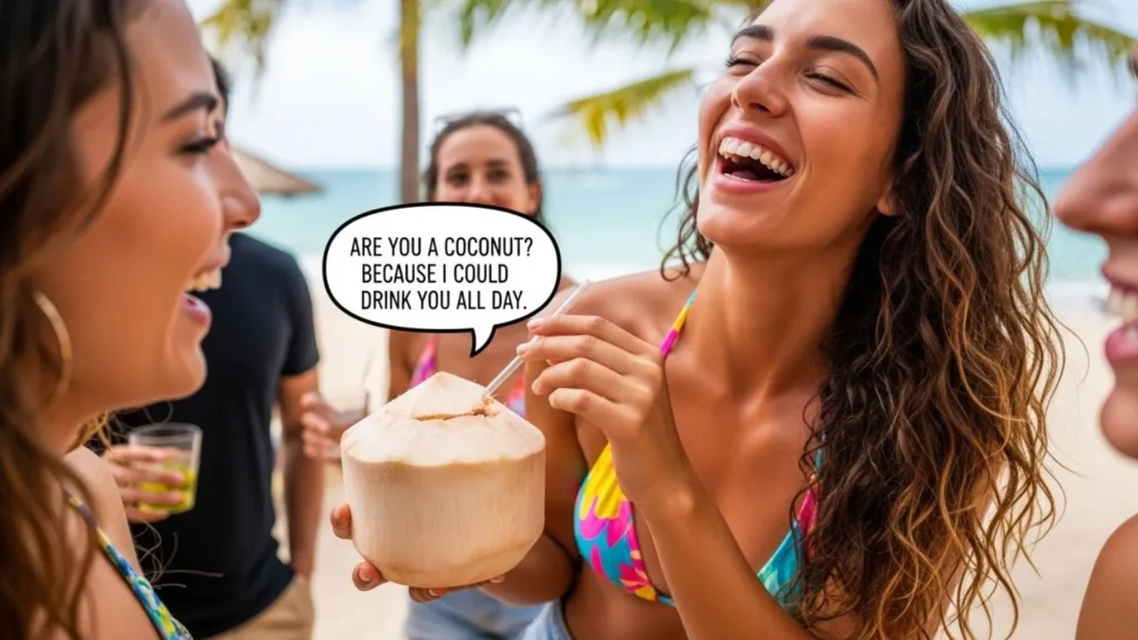 Flirty Coconuts Pick Up Lines