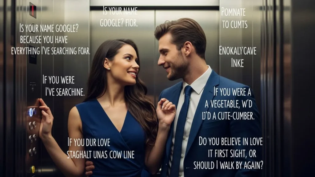 Flirty Elevator Pick Up Lines