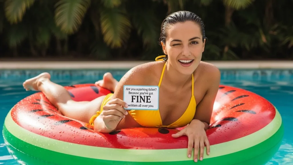 Flirty Float Pick Up Lines