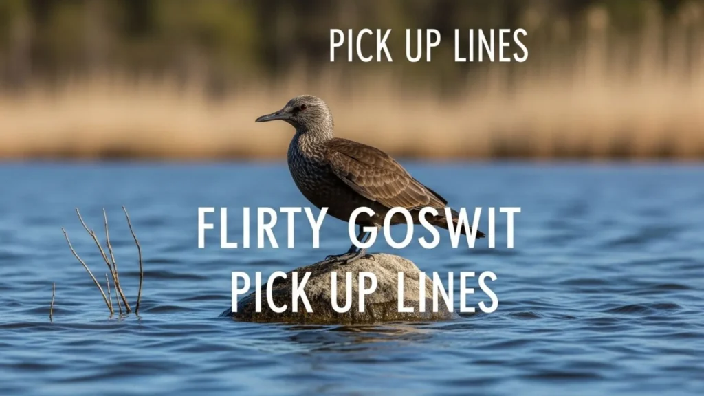 Flirty Godwit Pick Up Lines