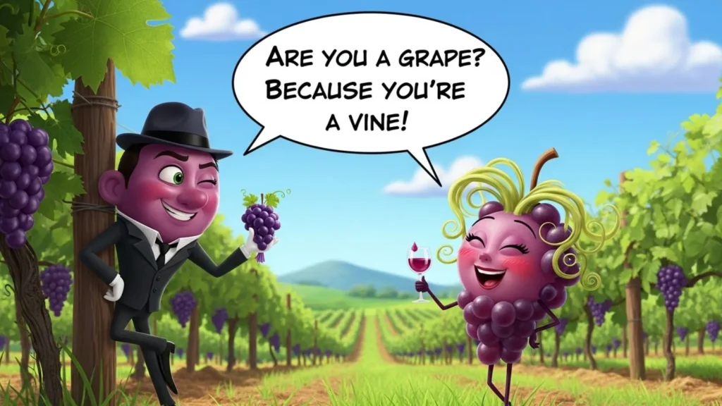 Flirty Grape Pick Up Lines