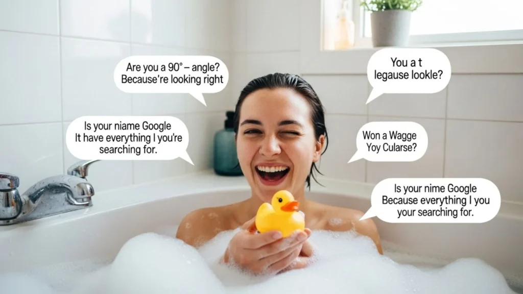 Funny Bathtub Pick Up Lines