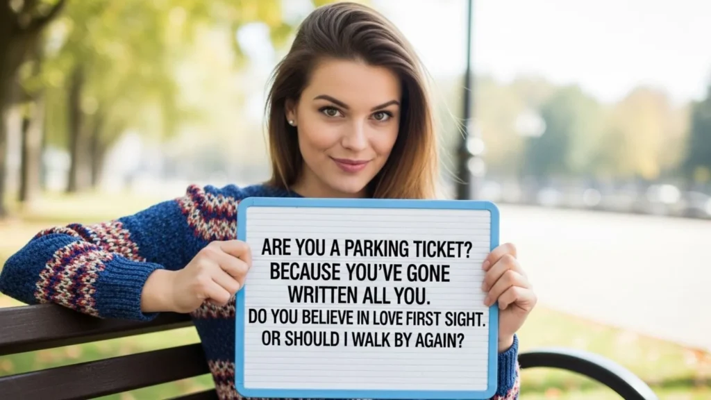 Funny Bench Pick Up Lines