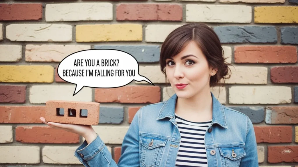Funny Brick Pick Up Lines