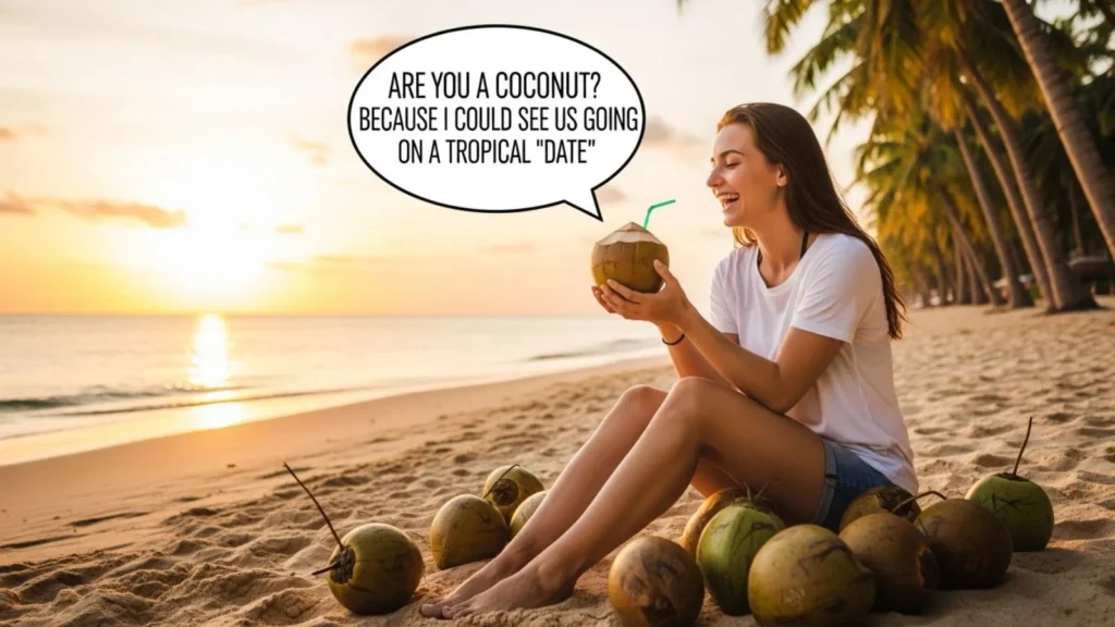 Funny Coconuts Pick Up Lines