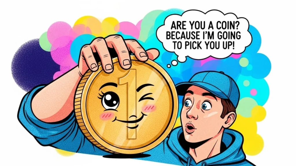 Funny Coin Pick Up Lines