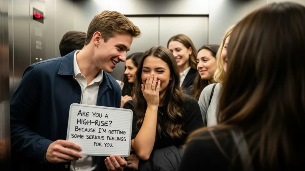 Funny Elevator Pick Up Lines