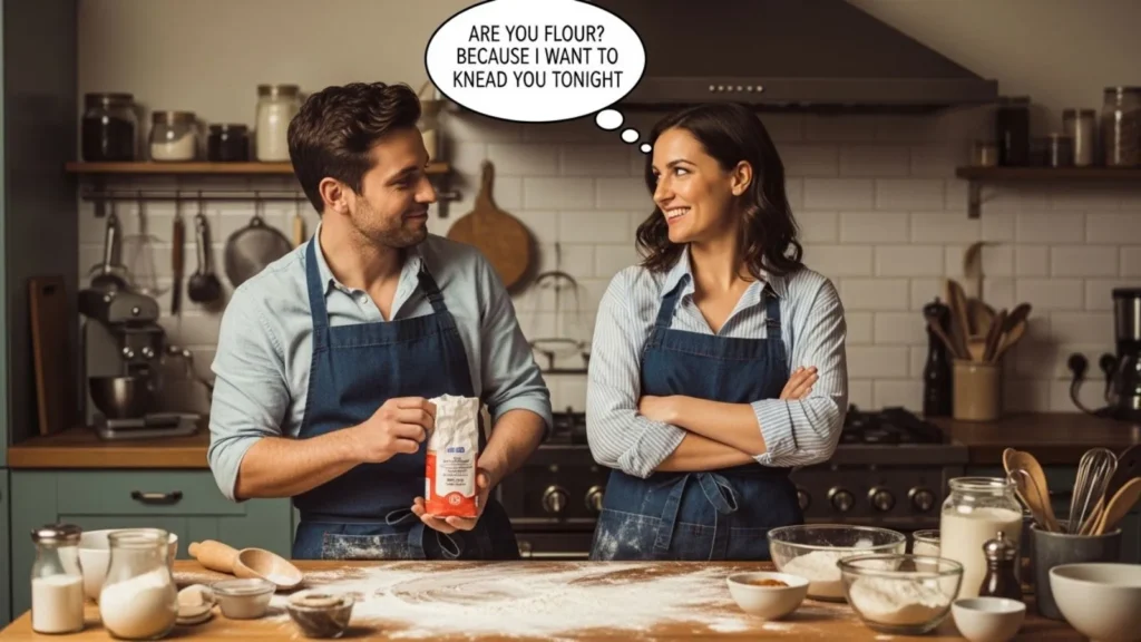 Funny Flour Pick Up Lines