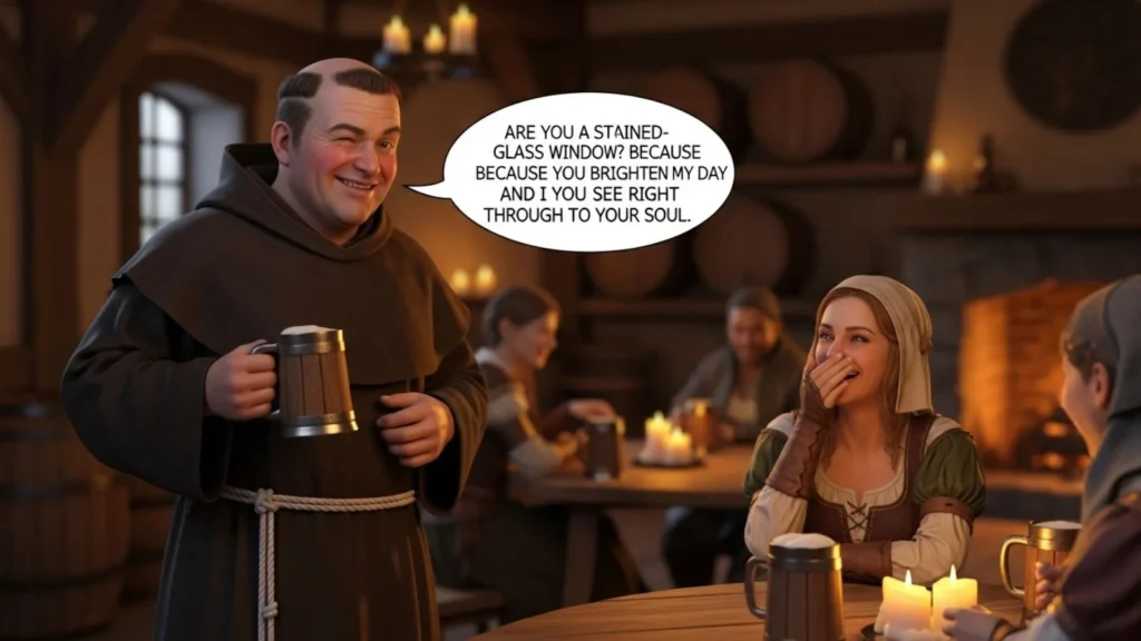 Funny Friar Pick Up Lines