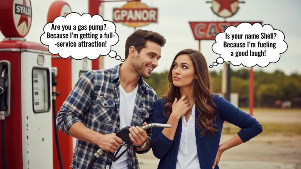 Funny Gas Pick Up Lines