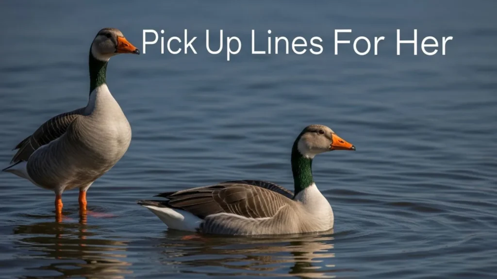 Goose Pick Up Lines for Her