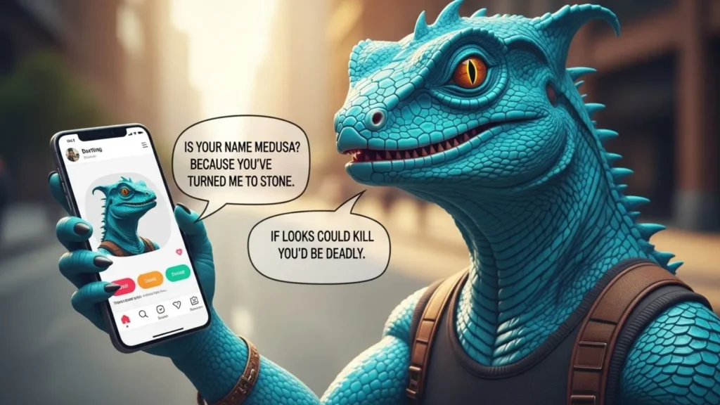 Instagram Caption Basilisk Pick Up Lines