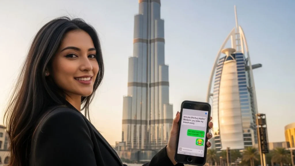 Instagram Dubai Pick Up Lines