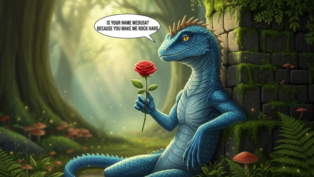 Romantic Basilisk Pick Up Lines