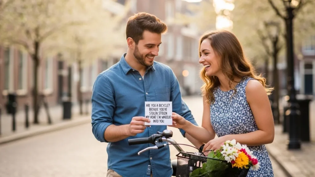 Romantic Bike Pick Up Lines