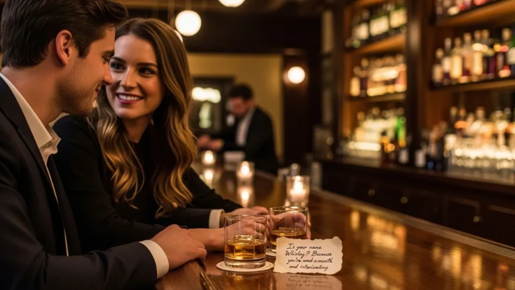 Romantic Bourbon Pick Up Lines