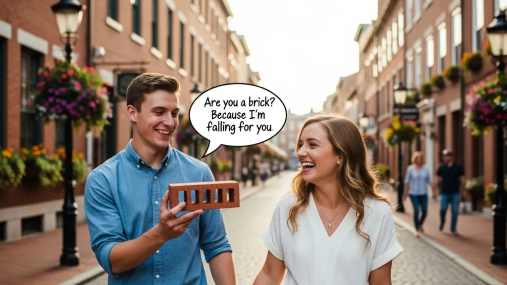 Romantic Brick Pick Up Lines