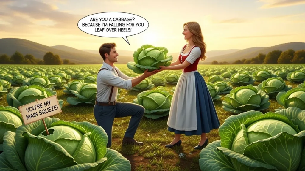 Romantic Cabbage Pick Up Lines