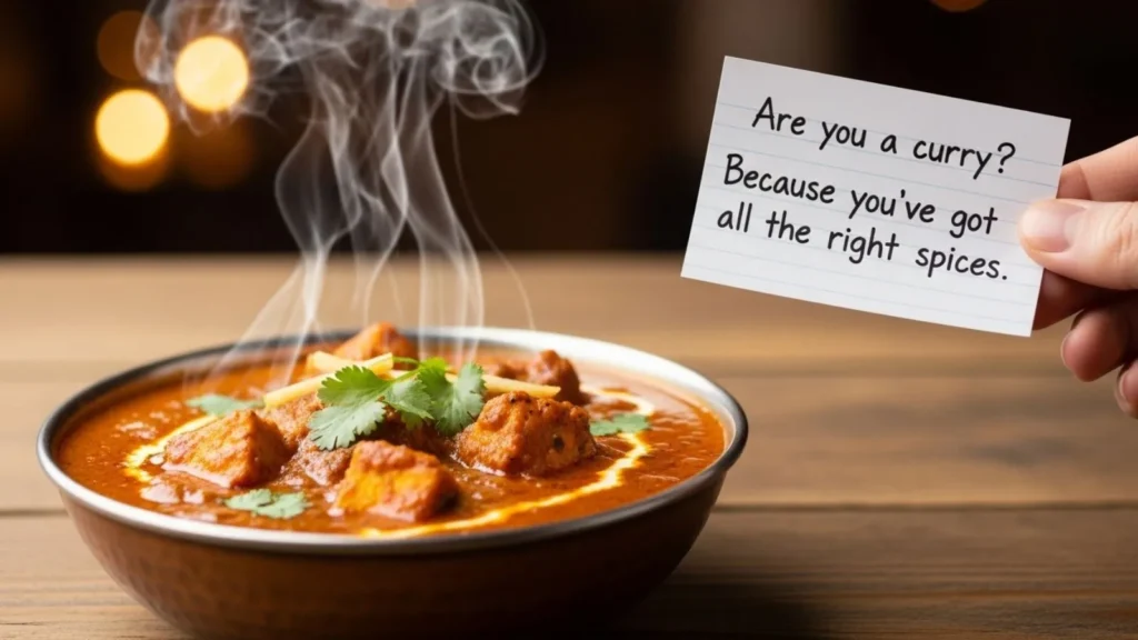Romantic Curry Pick Up Lines