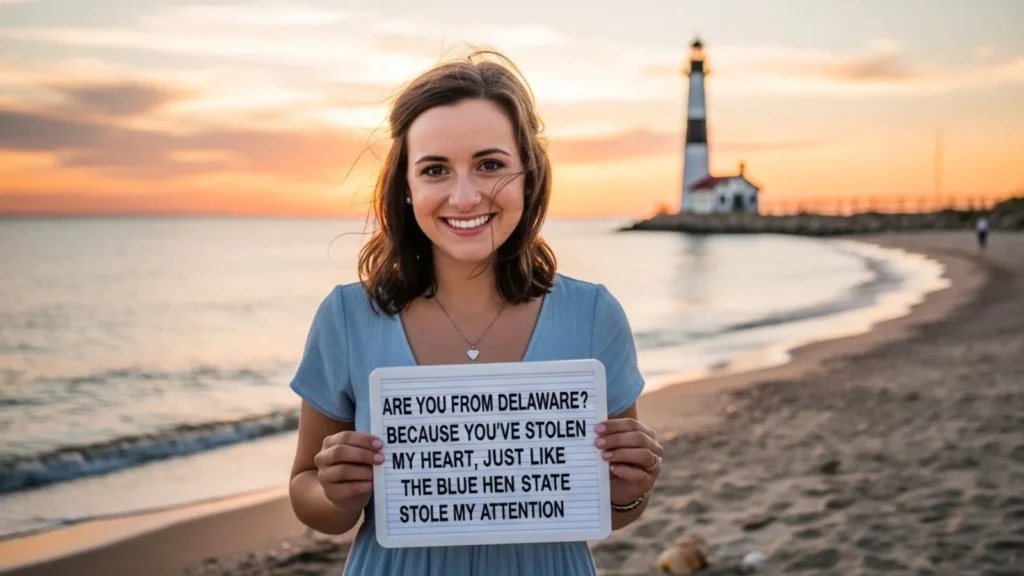 Romantic Delawarean Pick Up Lines