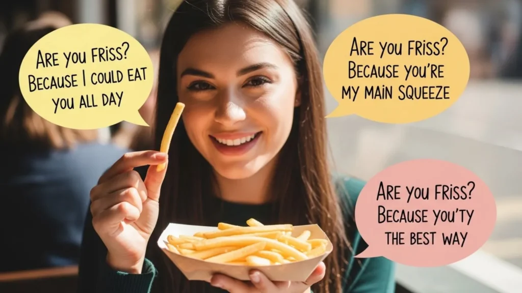 Romantic Fries Pick Up Lines