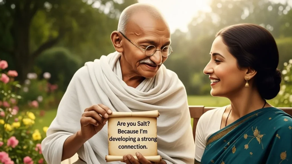 Romantic Gandhi Pick Up Lines