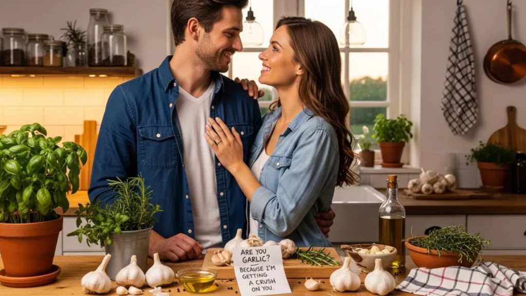 Romantic Garlic Pick Up Lines